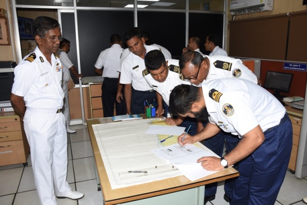 Bangaladesh Ship  CGS Tajuddin Crew Visited  MRCC(CHN)