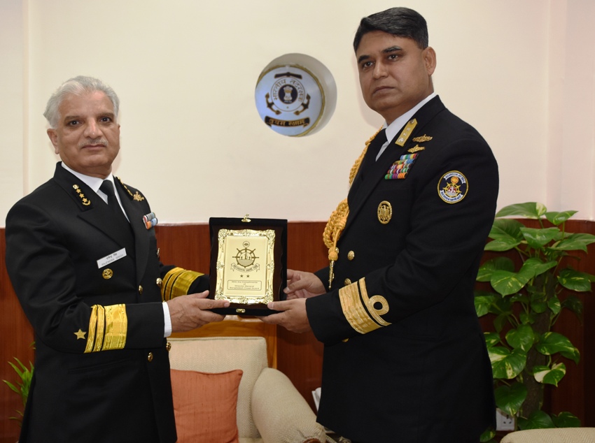 High Level Meeting Between ICG and Bangladesh Coast Guard