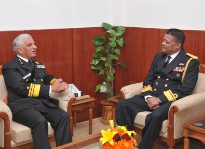 High Level Meeting between ICG and Srilanka Coast Guard