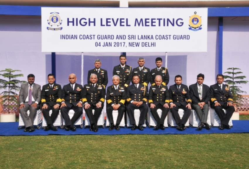  High Level Meeting between ICG and Sri Lanka Coast Guard