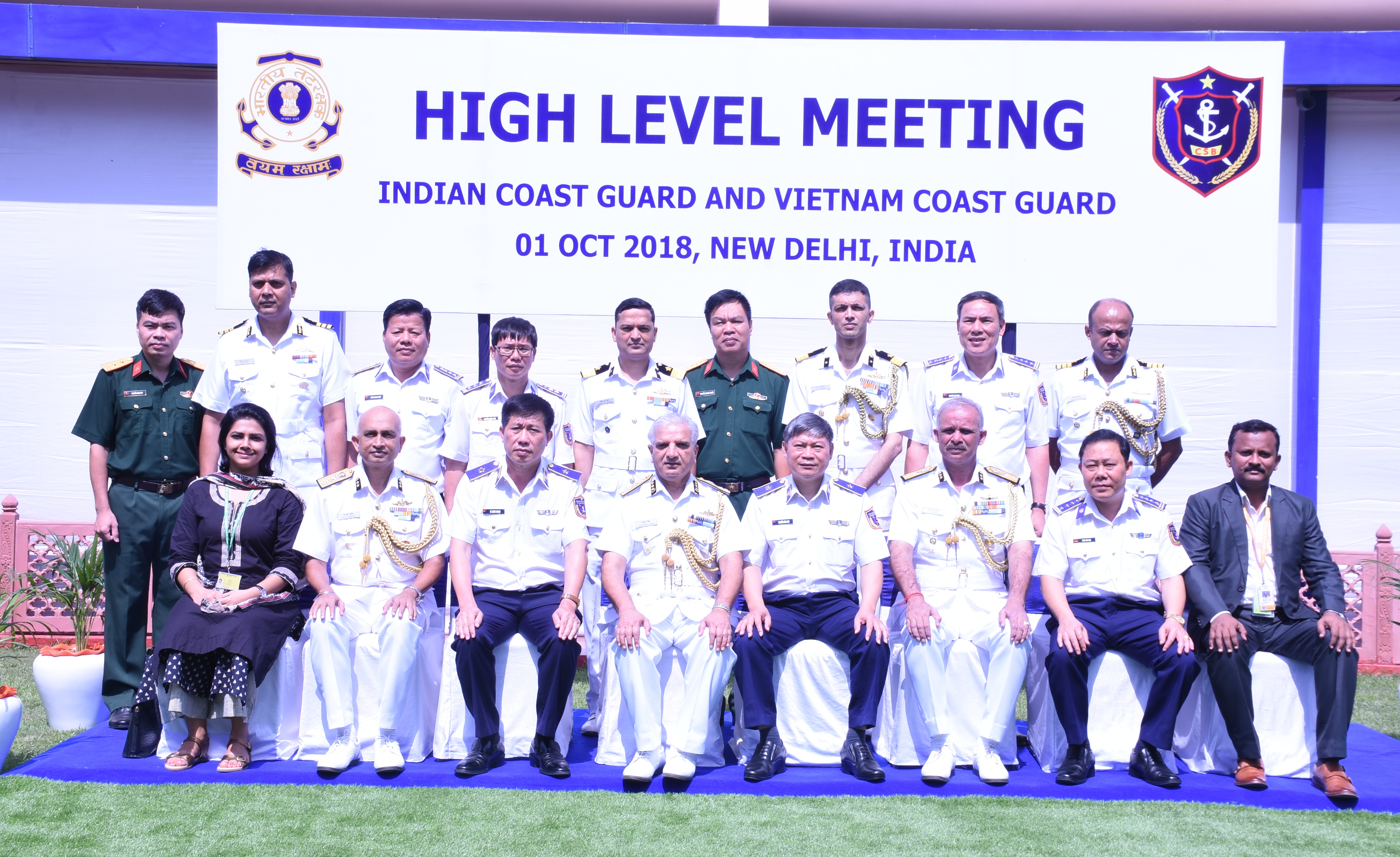 High Level Meeting between ICG & Vietnam Coast Guard