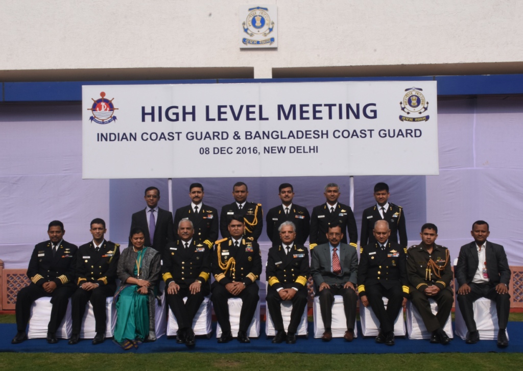 High Level Meeting between ICG and Bangladesh Coast Guard