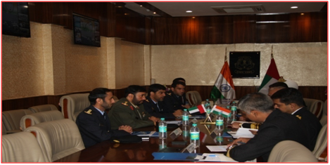 High Level Meeting HLM between Indian Coast Guard ICG and UAE CICPA