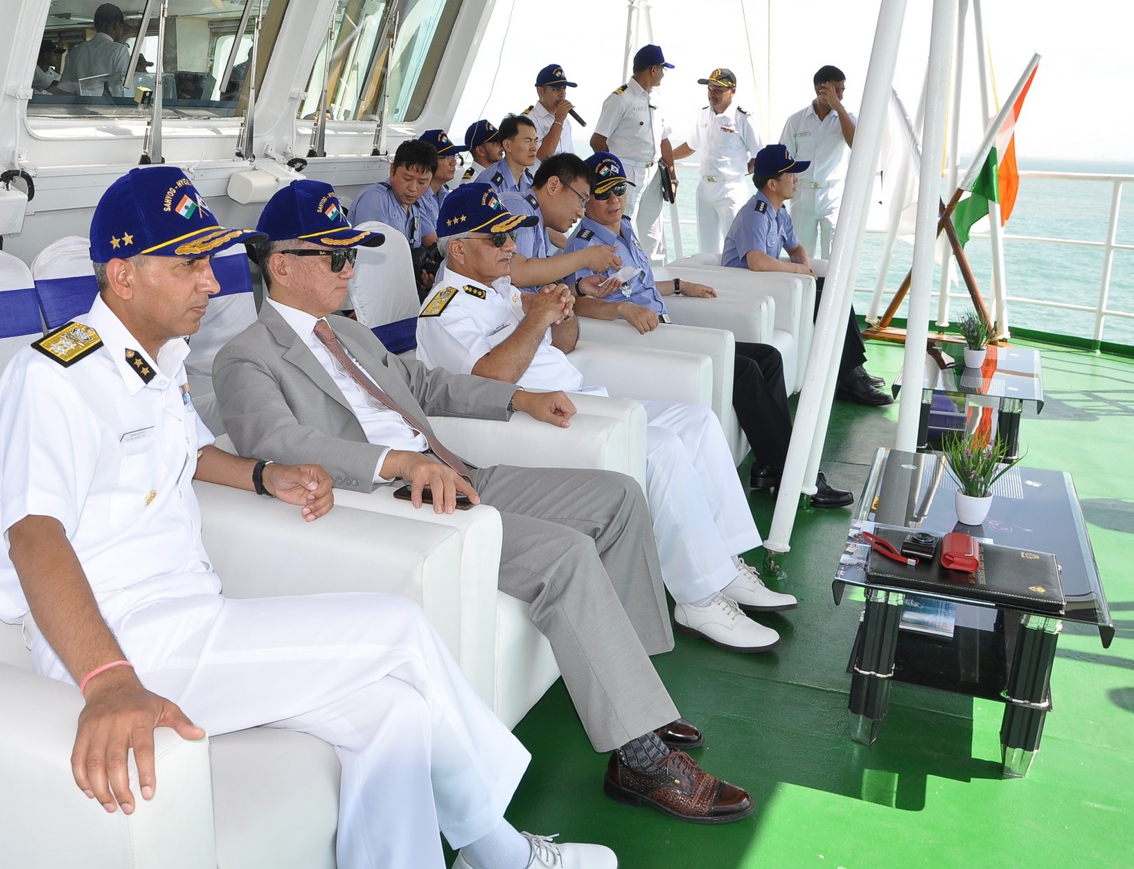 Indo Korea Coast Guard Joint Exercise at Chennai