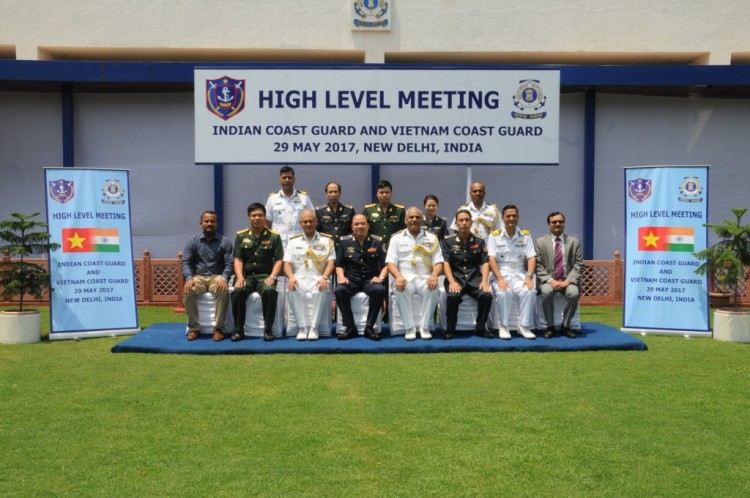 High Level meeting between ICG & Vietnam Coast Guard
