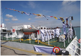 Indian Coast Guard ship Abhiraj