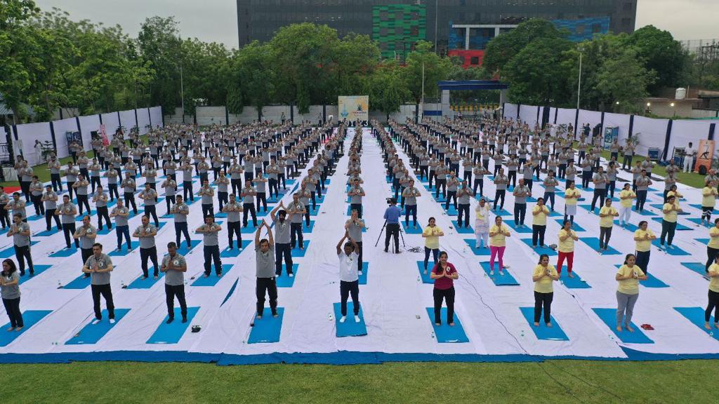 Image of International Yoga Day-23 Fervor by Indian Coast Guard 1